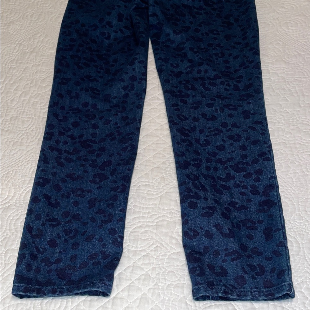 Talbots Dark Leopard Print Women Jeans - Picture 10 of 10
